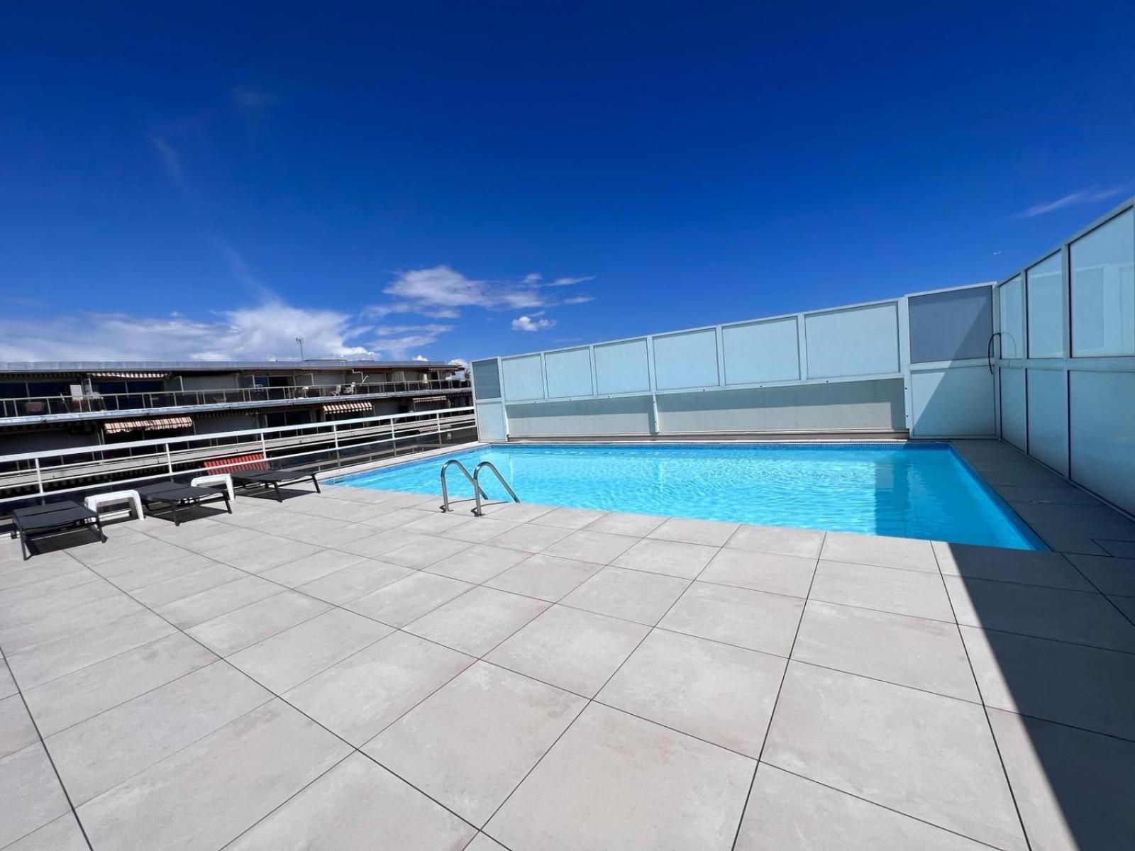 Villa D'Este - Apt 4 Prs - Clim - 300M Plage - Piscine-Parking En Option Жуан-ле-Пен Экстерьер фото